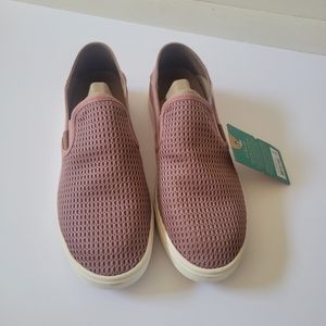NEW Olukai Pehuea Ash Rose Slip Ons Size 10